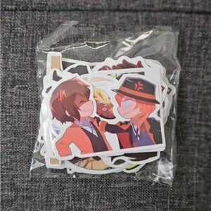Bungo Stray Dogs 50 pcs Sticker Set Japanese Anime